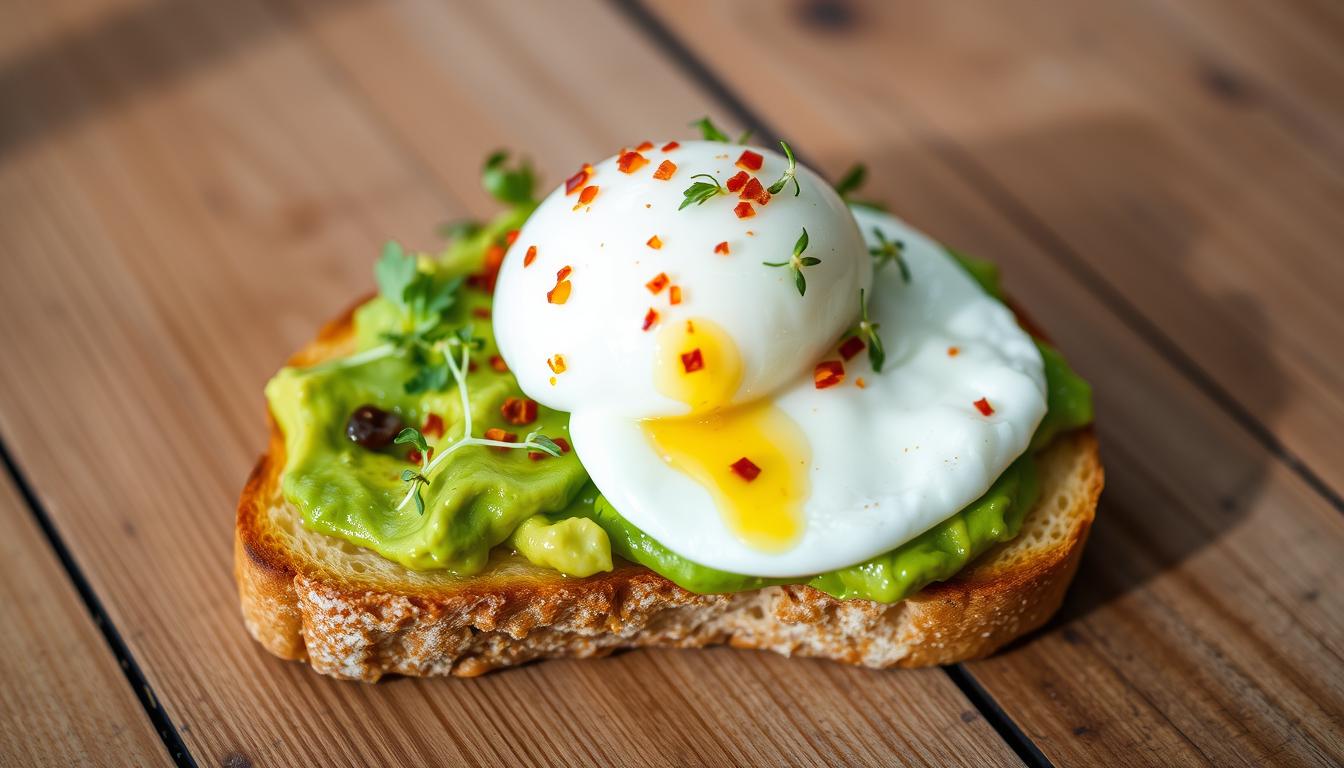 Avocado Toast with Poached Egg