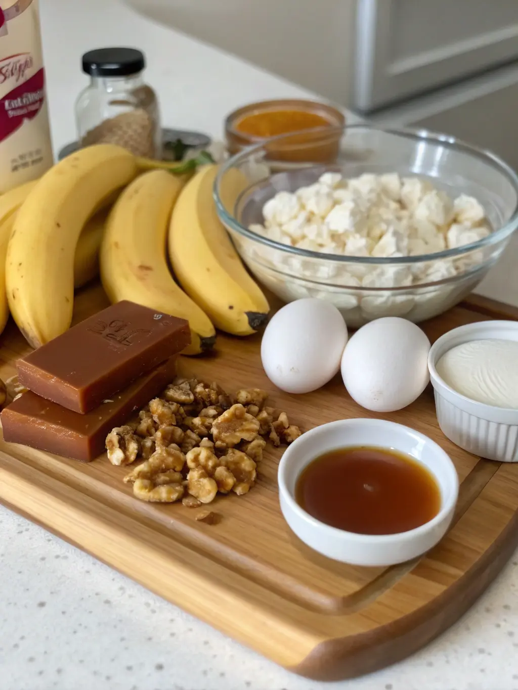Banana Caramel Nut Cheesecake 9 Ingredients For The Best Flavor