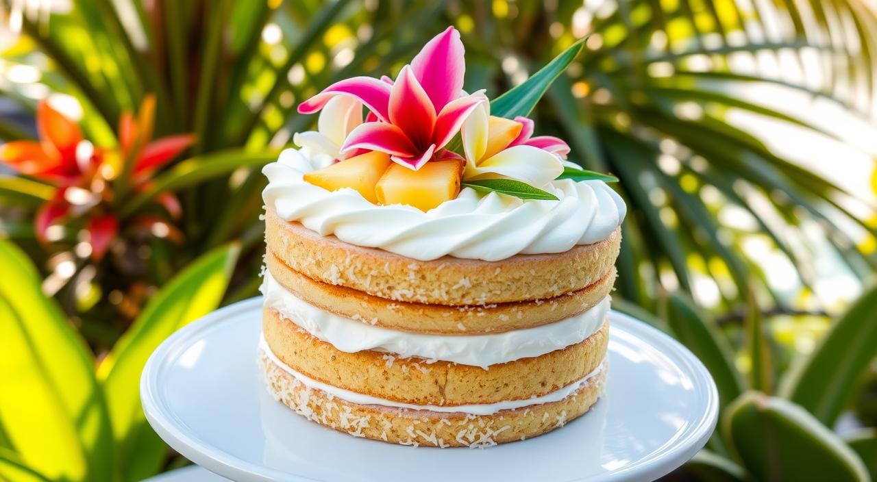 Hawaiian Pineapple Cake