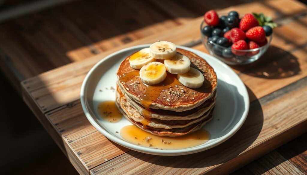 Healthy Banana Pancakes