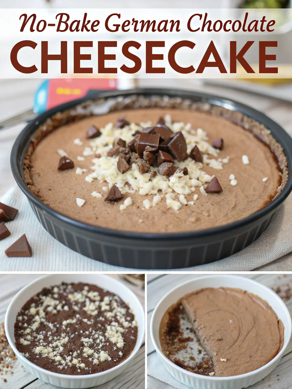No-Bake German Chocolate Cheesecake 7-Day Freshness Hack You’ll Love
