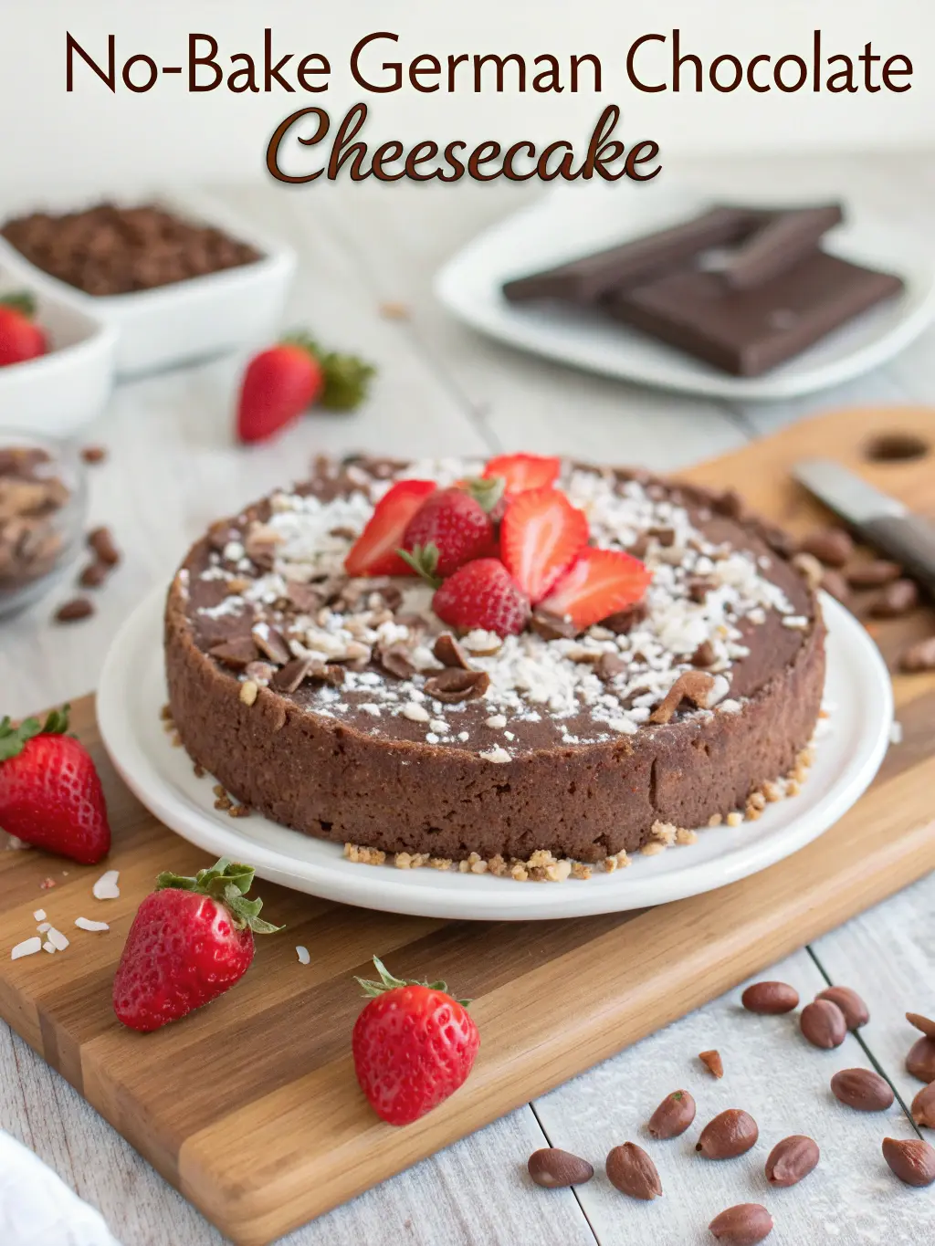 No-Bake German Chocolate Cheesecake 7-Day Freshness Hack You’ll Love