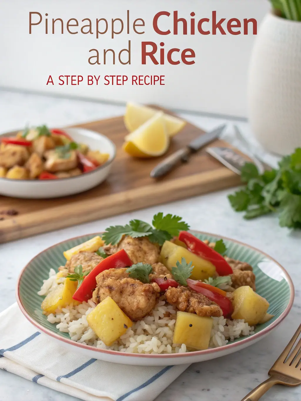 Pineapple Chicken and Rice : Easy Tropical Dinner in 30 Minutes