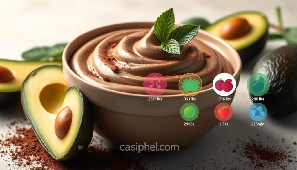 avocado chocolate mousse nutrition facts