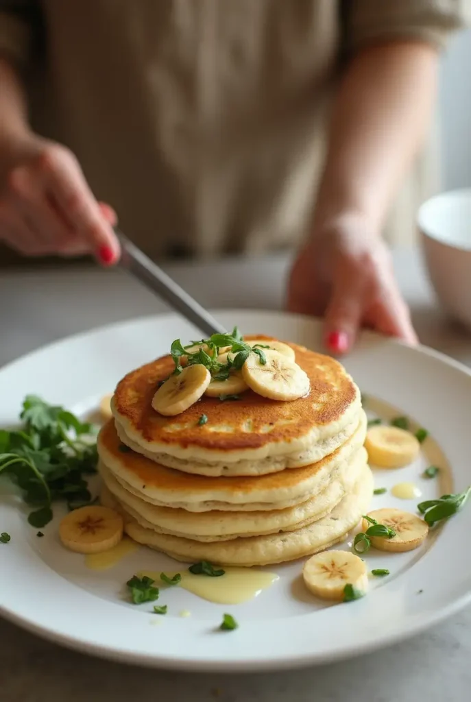 3-Ingredient Banana Oat Egg Pancakes