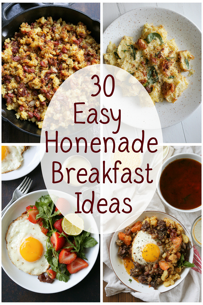 Easy Homemade Breakfast Ideas